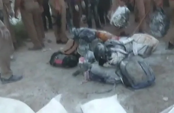 दर्दनाक हादसा: और्रैया में 24 मजदूरों की मौत