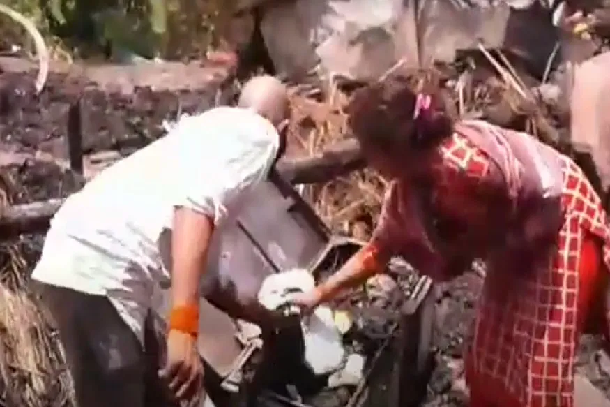 पिपरा गौतम : आग में खाक हो गये बिटिया के ब्याह के अरमान