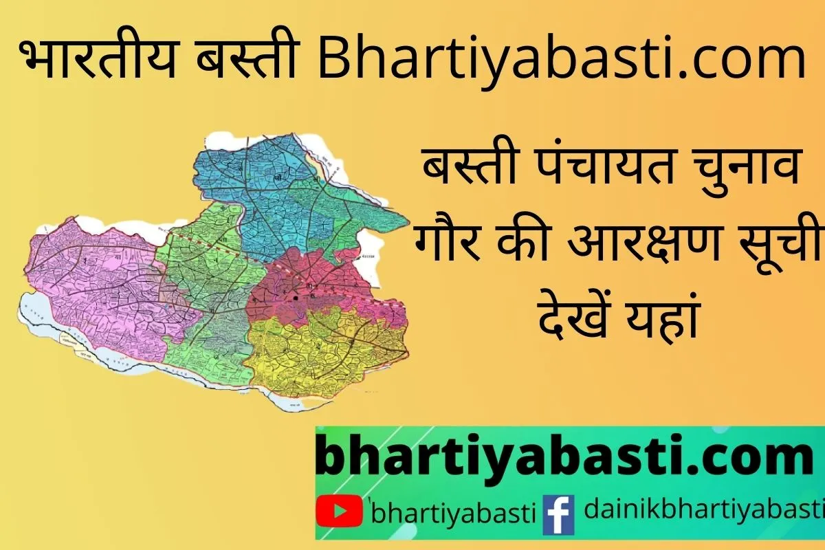 Gaur Basti Reservation List: यहां देखें गौर के गांवों की नई आरक्षण सूची | Basti Panchayat Chunav