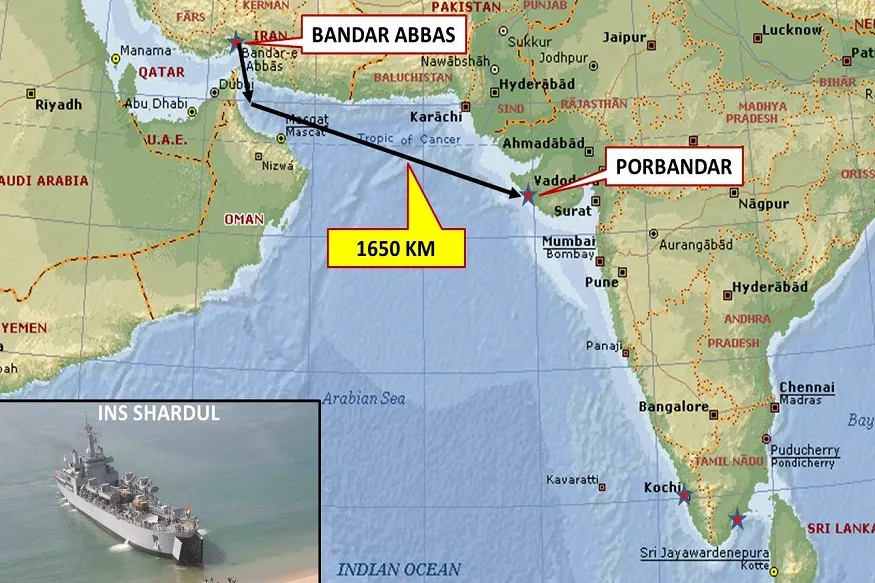 ‘समुद्र सेतु’- ईरान इस्लामी गणतंत्र से नागरिकों को स्वदेश लायेगी भारतीय नौसेना
