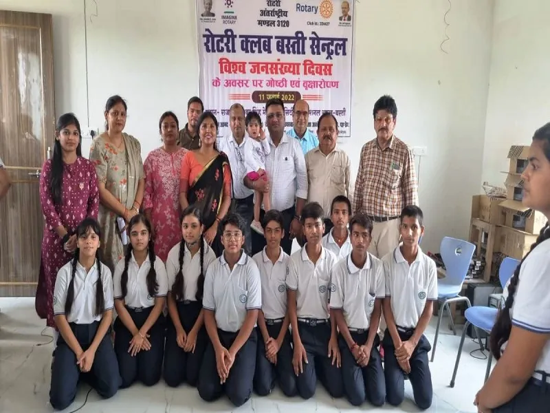 बढ़ती जनसंख्या देश के विकास में बड़ी बाधा -एल.के. पाण्डेय