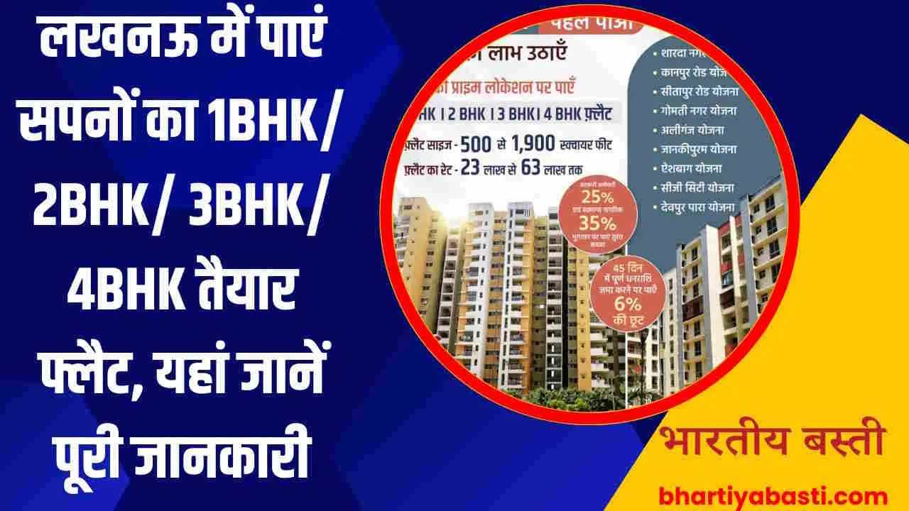 Lucknow Property News: लखनऊ में पाएं सपनों का 1BHK/ 2BHK/ 3BHK/ 4BHK Ready To Move फ्लैट, यहां जानें पूरी जानकारी