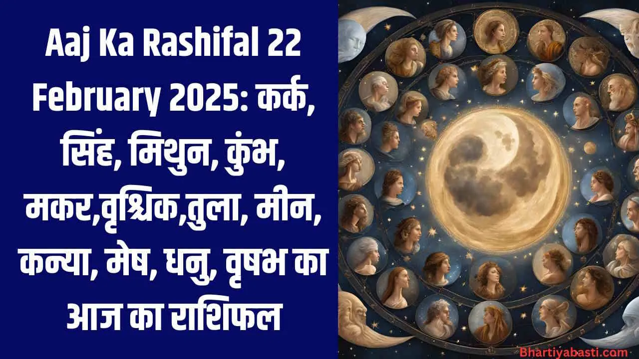 Aaj Ka Rashifal 22 February 2025: कर्क, सिंह, मिथुन, कुंभ, मकर,वृश्चिक,तुला, मीन, कन्या, मेष, धनु, वृषभ का आज का राशिफल