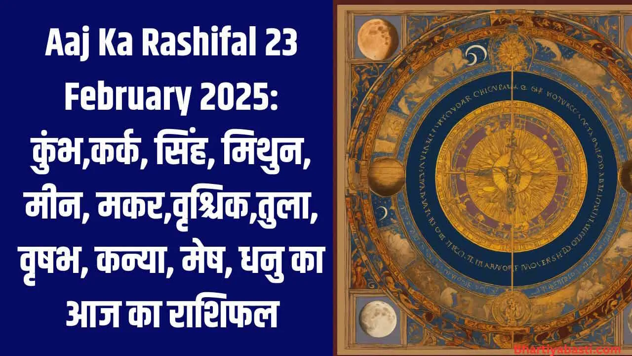 Aaj Ka Rashifal 23 February 2025: कुंभ,कर्क, सिंह, मिथुन, मीन, मकर,वृश्चिक,तुला, वृषभ, कन्या, मेष, धनु का आज का राशिफल