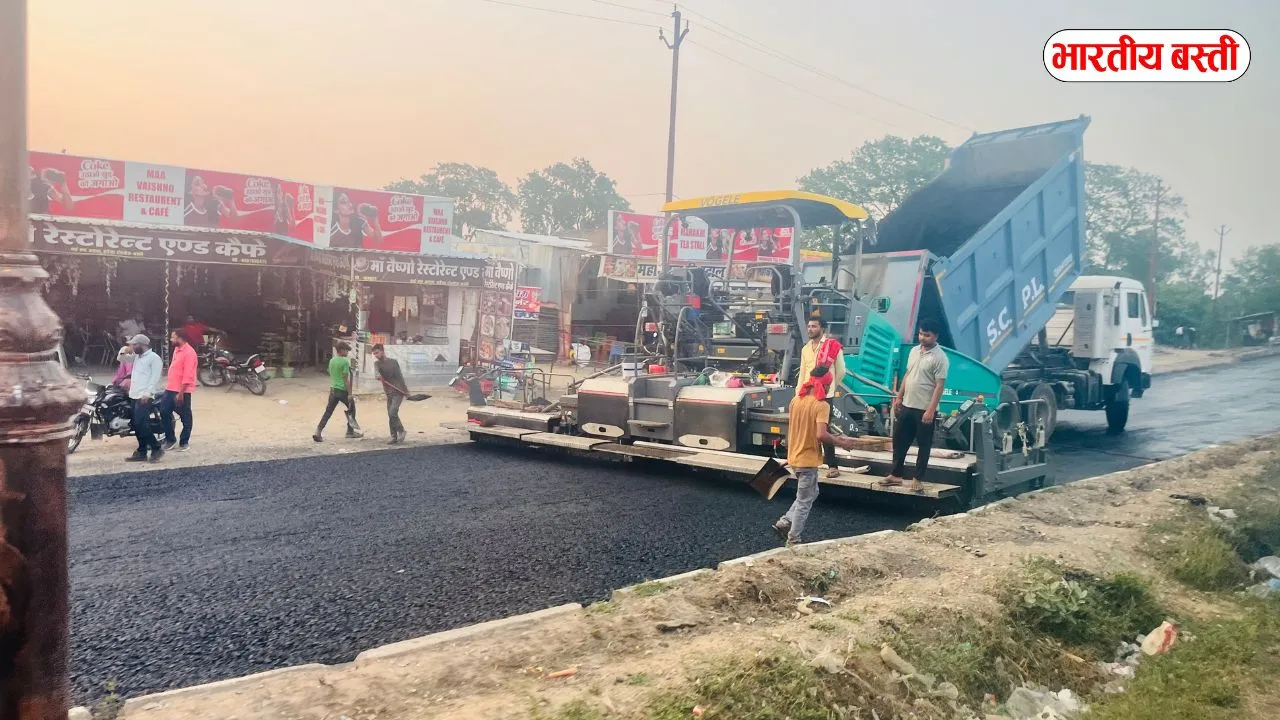 अयोध्या–बस्ती हाईवे पर करोड़ों का घोटाला?