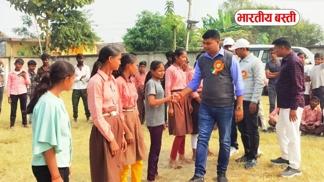 Basti: हर्रैया ब्लॉक में बेसिक बाल क्रीड़ा प्रतियोगिता—ललिता, सौरभ, शिवा बने स्टार खिलाड़ी
