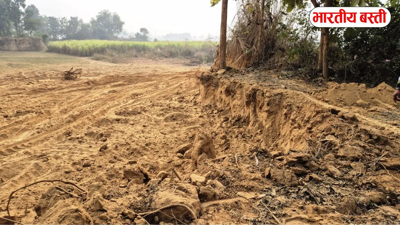 बस्ती में भट्टे के पास से अवैध खनन रोकने की मांग