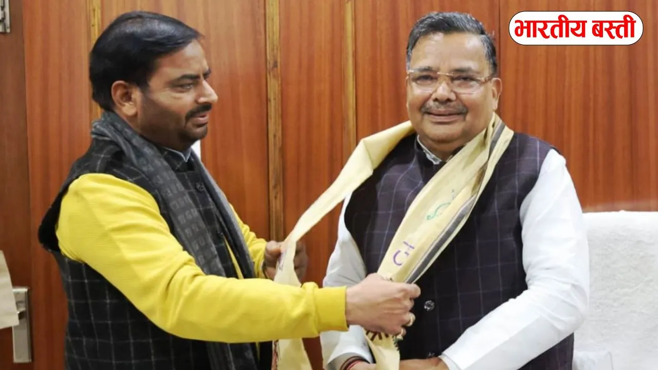 बस्ती के वशिष्ठ आश्रम को मिलेगा नया स्वरूप, पर्यटन मंत्री से राना दिनेश प्रताप सिंह की अहम मुलाकात