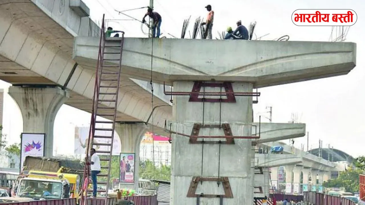 बस्ती में अब इस रूट पर नहीं फसना पड़ेगा जाम में, ओवरब्रिज के निर्माण में तेजी