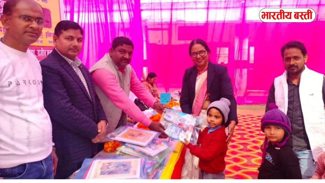 हर्रैया ब्लॉक में बाल वाटिका को लेकर बड़ी पहल, ‘हमारा आंगन–हमारे बच्चे’ कार्यक्रम का आयोजन