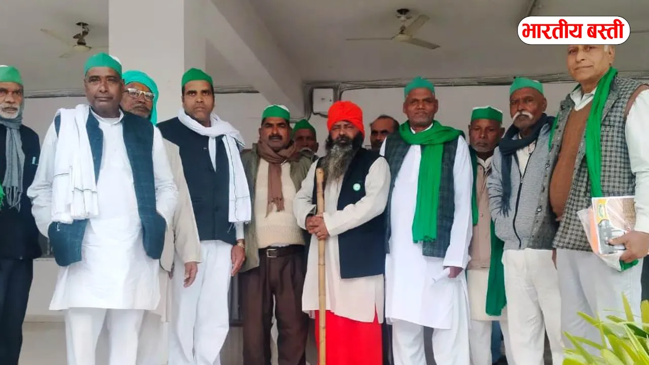 बस्ती में किसानों की 8 सूत्रीय मांगें, भाकियू ने डीएम को सौंपा ज्ञापन, आंदोलन की चेतावनी