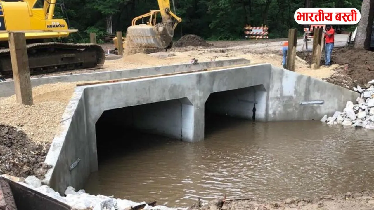 100 साल चलेगा नया पुल! बाराबंकी में जमुरिया नदी पर हाईटेक बॉक्स कल्वर्ट ब्रिज तैयार