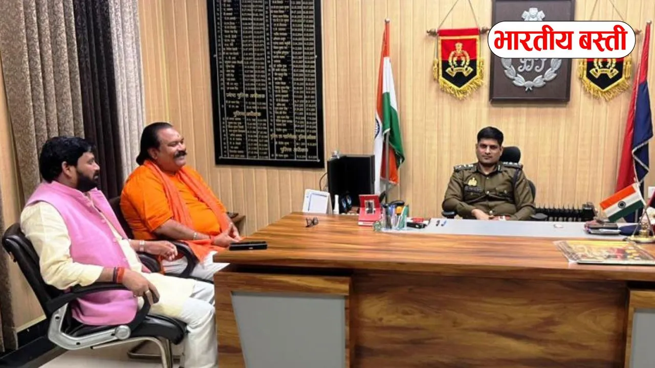 Basti News: एसपी से मिले भाजपा टीम इलेवन के सदस्य