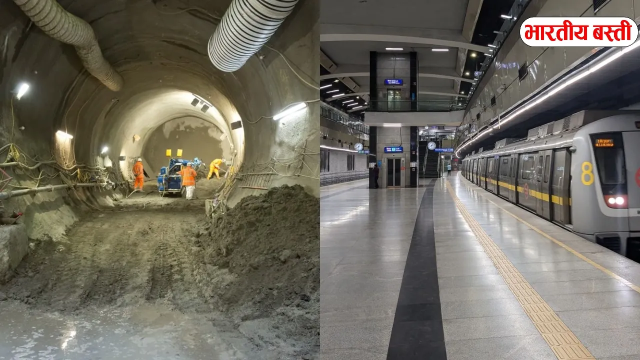 कानपुर मेट्रो प्रोजेक्ट ने पकड़ी रफ्तार: मेट्रो टनल तैयार, यात्रियों को जल्द मिलेगी सुविधा
