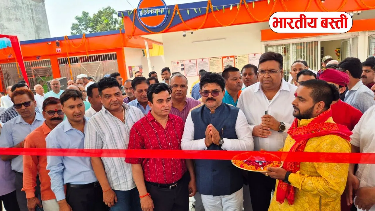 Basti News: गोसेवा आयोग उपाध्यक्ष महेश शुक्ल ने किया  श्री आटो मोबाइल्स पेट्रोल पम्प का उद्घाटन