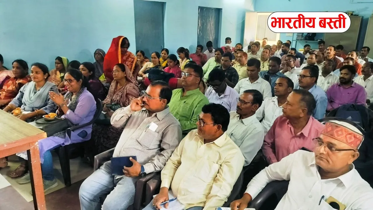 बस्ती के हर्रैया में निपुण सम्मान समारोह, 53 विद्यालयों को मिला सम्मान