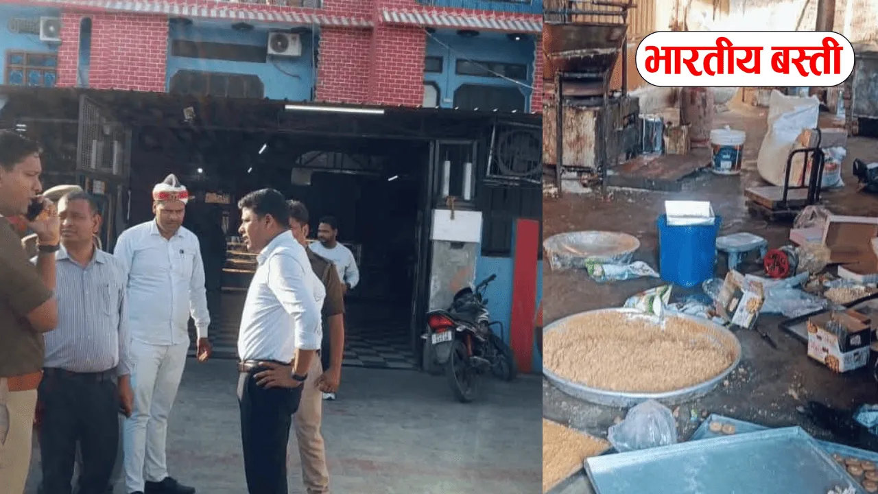 बस्ती की फेमस मिठाई की दुकान पर छापा, होली के बीच मिला खराब खोवा और मावा