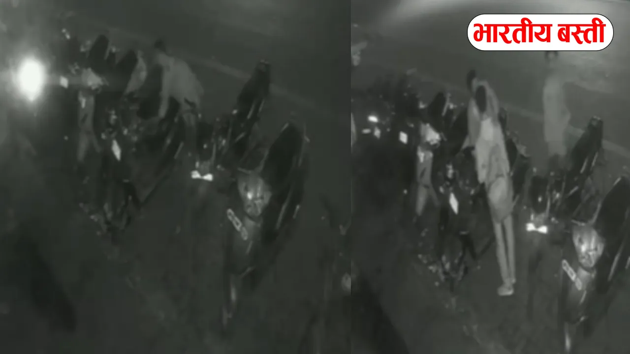 UP: लखनऊ में खड़ी गाड़ियों से पेट्रोल चोरी, देखें वीडियो