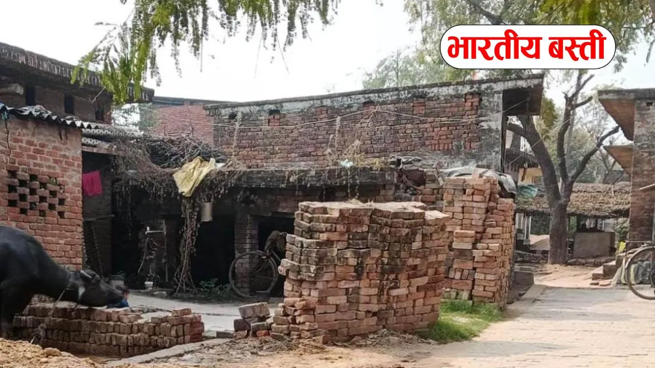 Basti News: घर के सामने से ईट का चट्टा हटवाने की मांग