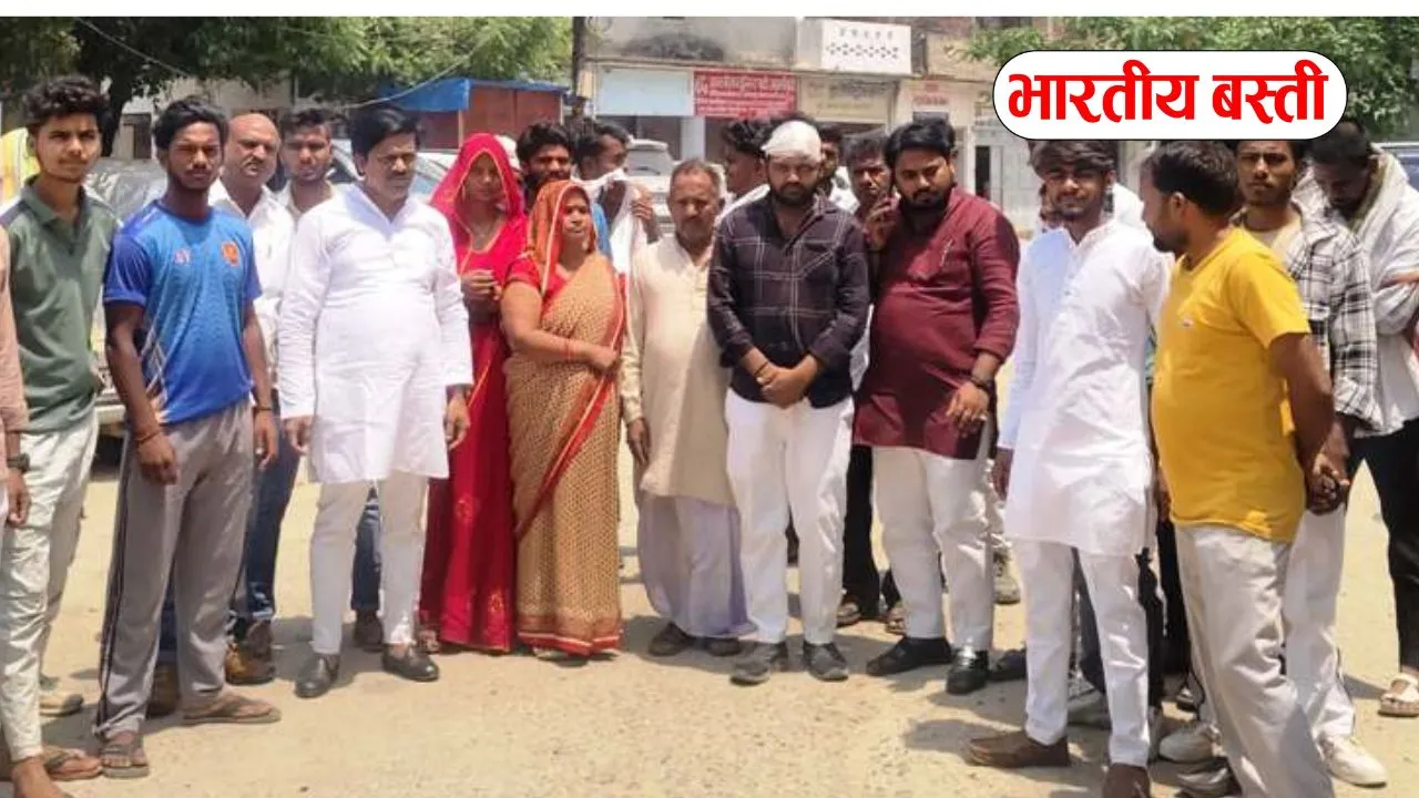 बस्ती में जमीनी विवाद में दबंगों ने मारा पीटा, लालगंज पुलिस पर पीड़ित के विरूद्ध मुकदमें का आरोप