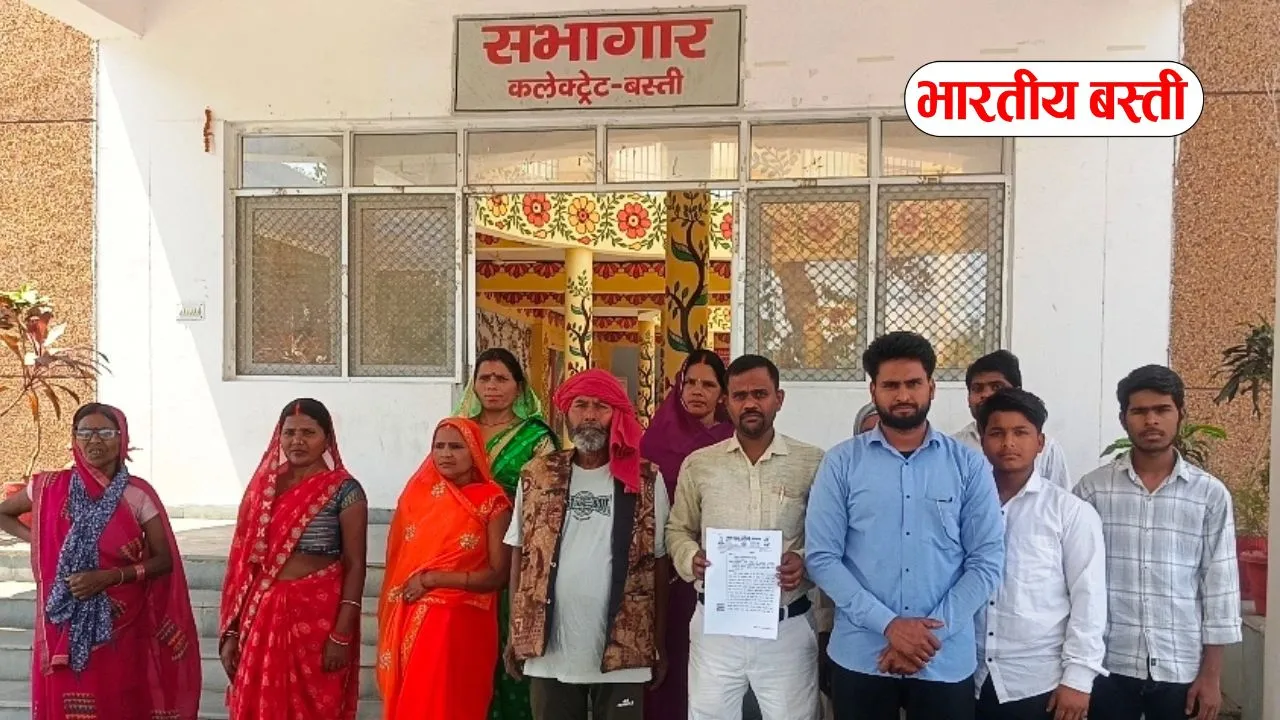 बस्ती में शौचालय निर्माण रोकने वालों के विरूद्ध कार्रवाई न हुई तो फिर होगा आन्दोलन