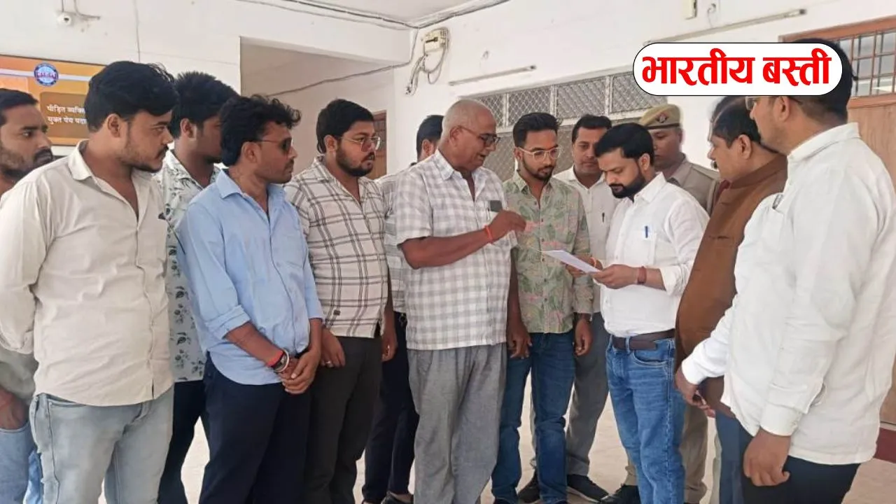 बस्ती में ब्राह्मण नेता पर कार्रवाई से नाराजगी, FIR वापस लेने की मांग