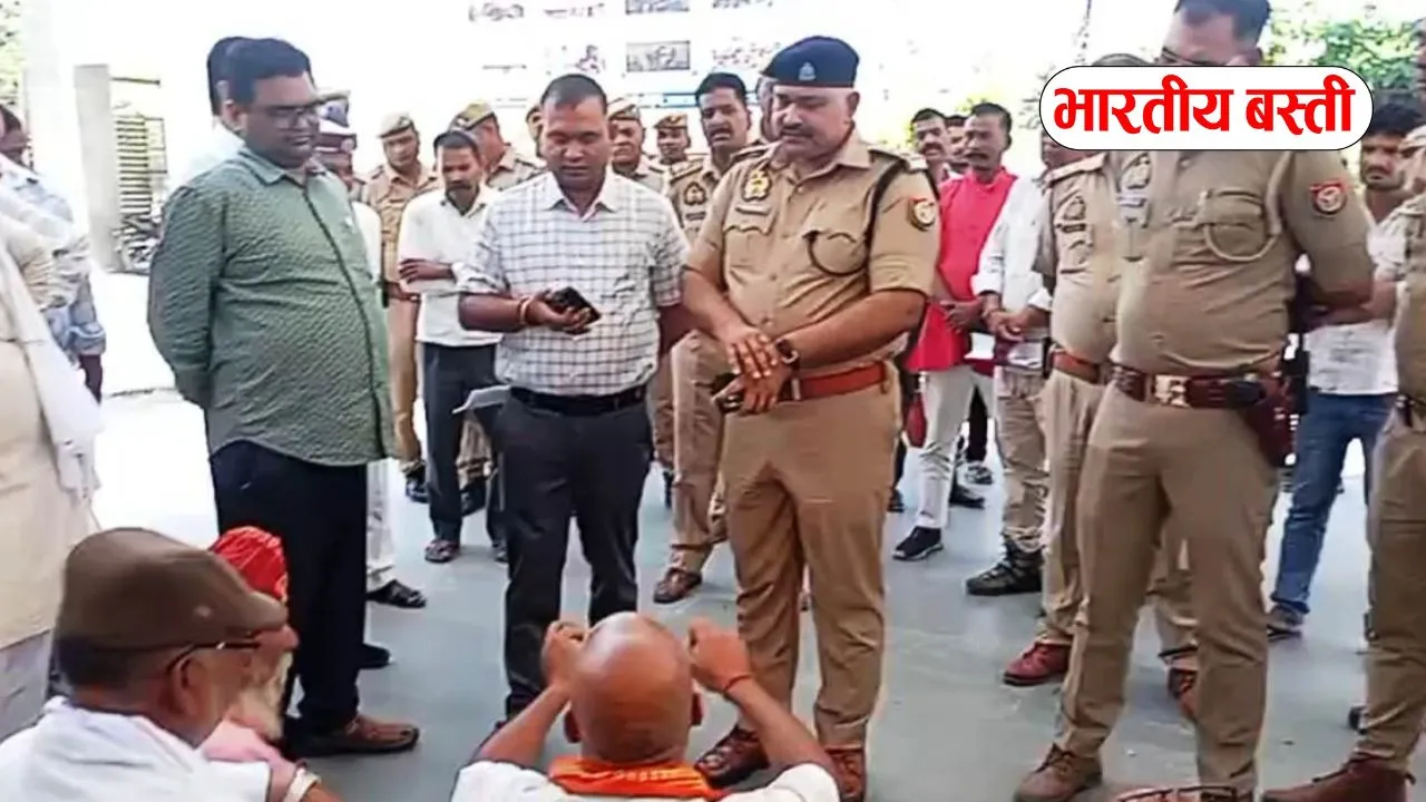 Basti News: भूख-हड़ताल पर डटे भाजपा नेता चन्द्रमणि पाण्डेय ‘सुदामा’ के आगे झुका प्रशासनः भूख हड़ताल खत्म