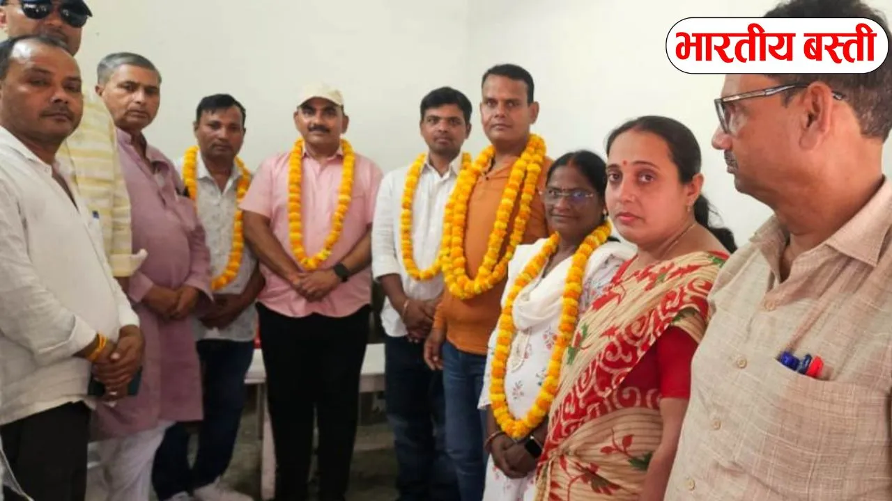 Basti News: अवनीश तिवारी मंत्री, रूशीला दिवाकर उपाध्यक्ष घोषित