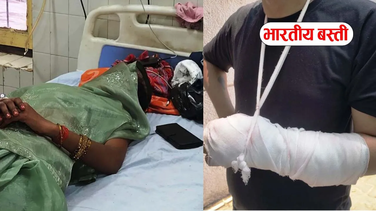 बस्ती में गाड़ी खड़ी करने के विवाद में महिला से अभद्रता, पुलिस पर ढिलाई का आरोप