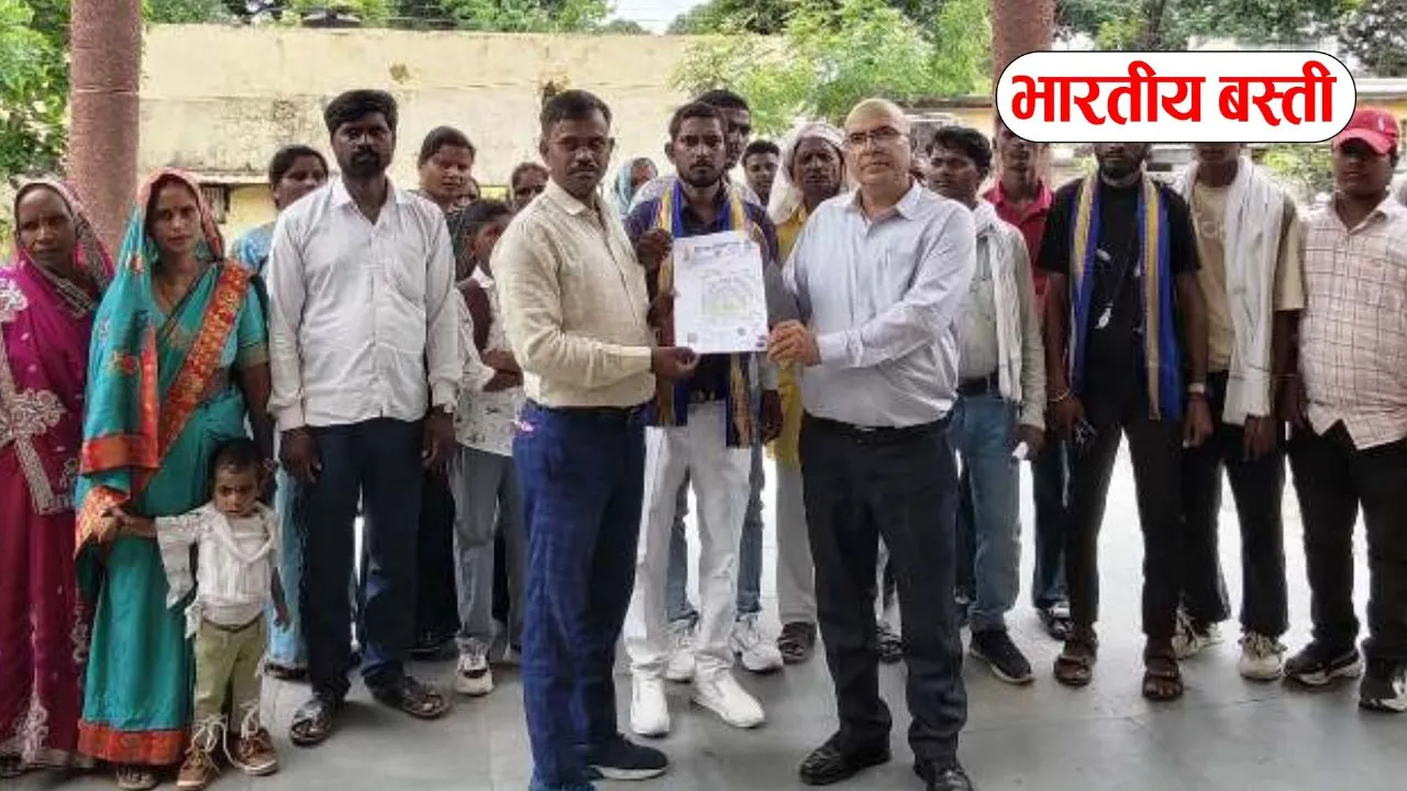 अम्बेडकर पार्क की सुरक्षा, भूमि खतौनी में दर्ज कराने की मांग को लेकर भीम युवा वाहिनी ने सौंपा ज्ञापन