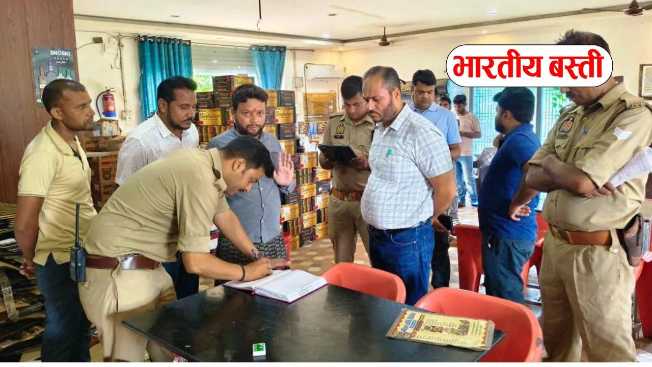 बस्ती में मॉडल शॉप को चोरों ने बनाया निशाना, ताला तोड़कर लाखों की नकदी लेकर फरार