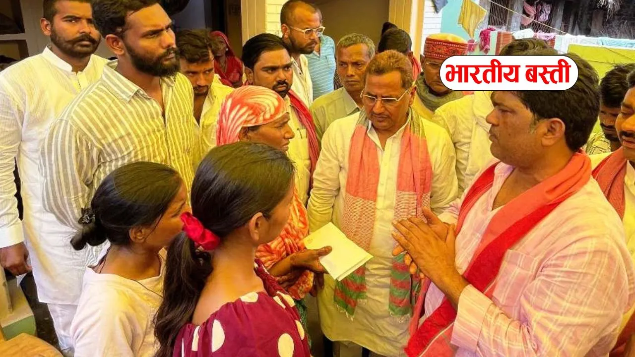 बस्ती में लक्ष्मण निषाद हत्याकांड पर सपा का बड़ा कदम, महेंद्र नाथ यादव ने परिवार को दी 1 लाख की सहायता