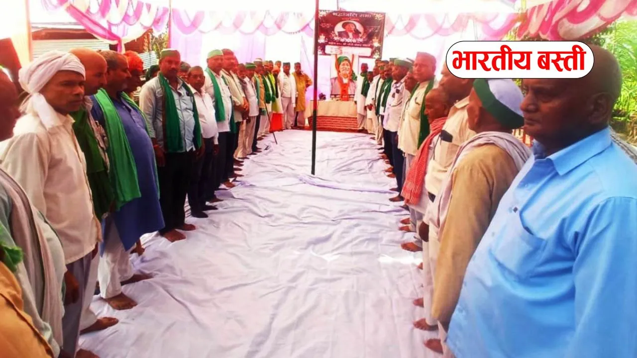 भाकियू के पूर्व जिलाध्यक्ष गौरी शंकर चौधरी के निधन पर शोकःश्रद्धांजलि सभा में उमड़े लोगः योगदान पर चर्चा