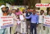 बस्ती में अनोखा प्रदर्शन, चूल्हे पर चाय बनाकर सरकार को दिखाया आईना