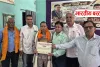 राष्ट्रीय साहित्य भाष्कर सम्मान से सम्मानित किये गये डॉ. रामकृष्ण लाल जगमग