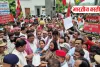 बस्ती में सपा का बड़ा प्रदर्शन, केंद्रीय शिक्षा मंत्री के इस्तीफे और जौहर यूनिवर्सिटी पर कार्रवाई रोकने की मांग