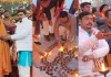 Bhanpur Basti News: राममय हुआ भानपुर, उकड़ा हनुमान मंदिर पर उमड़ा जनसैलाब