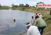 बस्ती में कुवांनो नदी बचाने की मुहिम, प्रशासन और ग्रामीणों ने मिलकर की घाट की सफाई