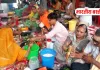 कड़र शिव मंदिर में गूंजे हर-हर महादेव के जयकारे, पार्थिव शिवलिंग बनाकर हुआ भव्य रुद्राभिषेक