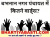 Babhnan Nagar Panchayat: बभनान नगर पंचायत में चुनाव, जानें- कितने हैं वार्ड्स