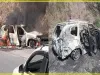 Himachal News || चलती कार में अचानक लगी भीषण आग, चंद मिनटों में जलकर हुई राख