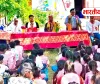 हर्रैया के उभाई स्कूल में स्काउट शिविर का समापन, बच्चों ने दिखाई अपनी प्रतिभा