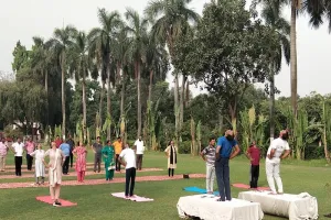 Basti में Yoga Day की तैयारियां तेज, उद्यान केंद्र में हर रोज सुबह 6 बजे से कराया जाएगा योग