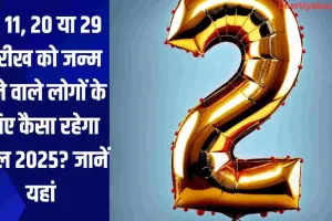 Numerology Horoscope 2025: 2, 11, 20 या 29 तारीख को जन्म  लेने वाले लोगों के लिए कैसा रहेगा साल 2025? जानें यहां