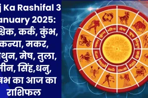 Aaj Ka Rashifal 3 January 2025: वृश्चिक, कर्क, कुंभ, कन्या, मकर, मिथुन, मेष, तुला, मीन, सिंह,धनु, वृषभ का आज का राशिफल