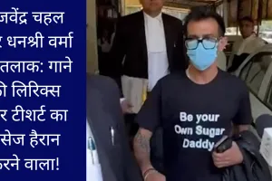युजवेंद्र चहल और धनश्री वर्मा का तलाक: गाने की लिरिक्स और टीशर्ट का मैसेज हैरान करने वाला!