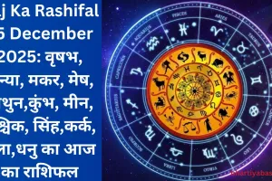 Aaj Ka Rashifal 25 December 2025: वृषभ, कन्या, मकर, मेष, मिथुन,कुंभ, मीन, वृश्चिक, सिंह,कर्क, तुला,धनु का आज का राशिफल