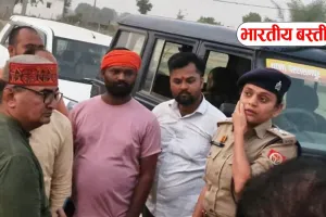 बस्ती में कथित अवैध चर्च निर्माण पर बवाल, VHP कार्यकर्ताओं ने रुकवाया काम