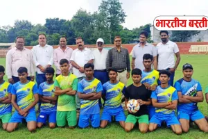 बस्ती में जिला स्तरीय फुटबाल प्रतियोगिता, मंडल स्तर के लिए चुनी गईं टीमें
