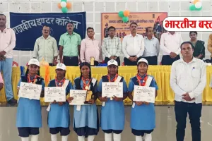 बस्ती में स्कूल बैंड की धुन पर दिखा दम, बालक-बालिका वर्ग में ये टीमें बनीं विजेता